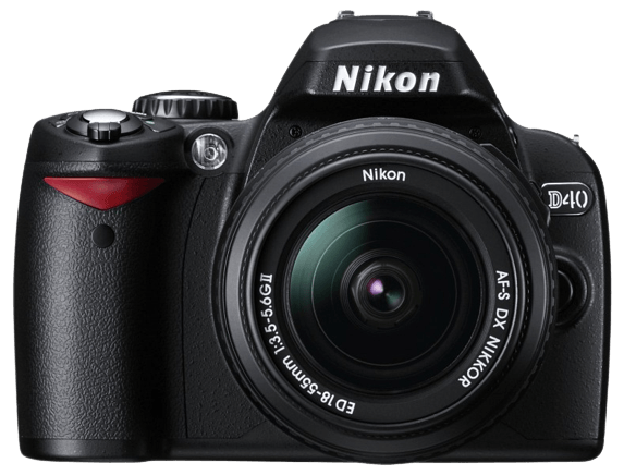 Nikon d40 camera image