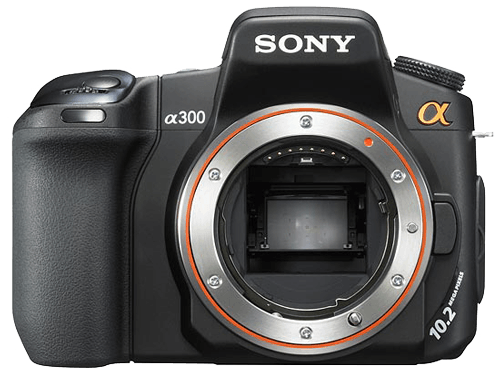 Sony Alpha 300 camera image
