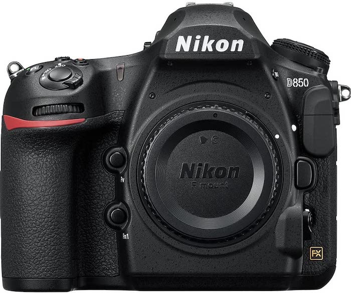 Nikon DSLR D850 camera body front