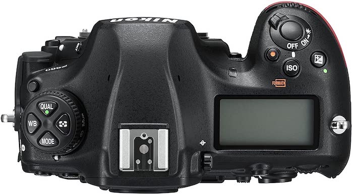 Nikon D850 camera top