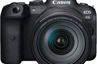 Canon EOS r6 camera image - our best mirrorless camera for video