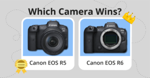 Canon EOS R5 vs Canon EOS R6 Comparison image