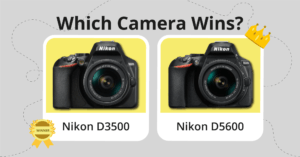 Nikon D3500 vs Nikon D5600 Comparison image