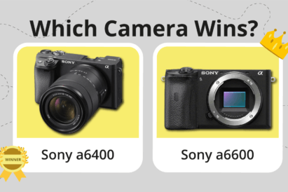 Sony a6400 vs Sony a6600 comparison image