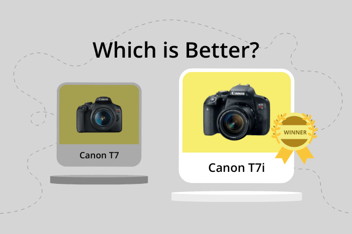 Canon T7 vs T7i Comparison image
