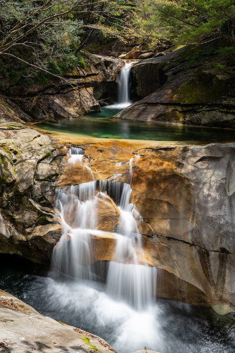 Waterfall landscape taken with a Nikon Z9