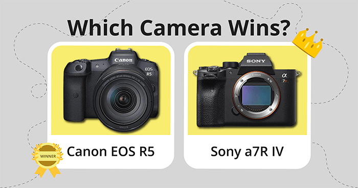 Canon R5 vs Sony a7R IV comparison image