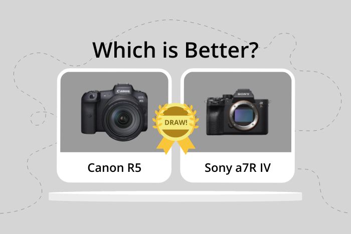 Canon R5 vs Sony a7R IV comparison image