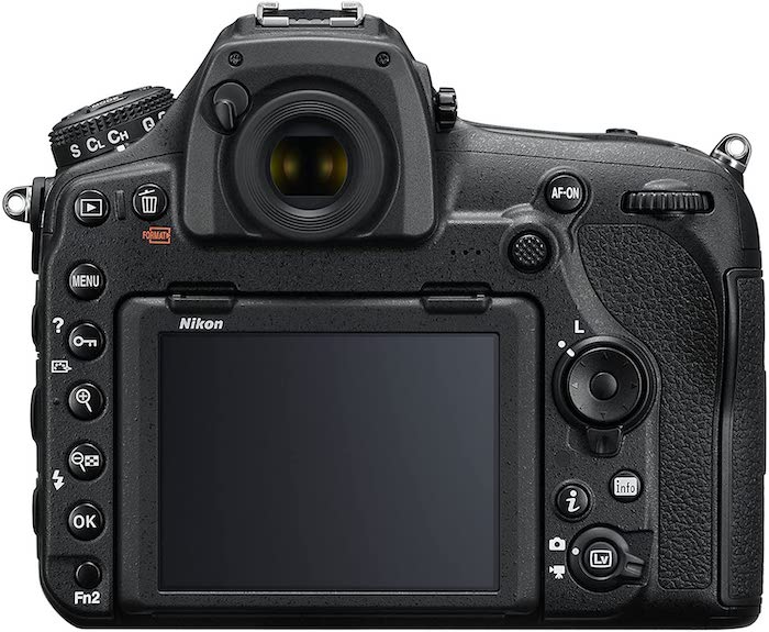 Back view of the Nikon D850
