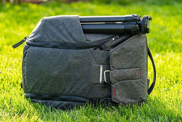 Peak Design Travel Tripod with backpack
