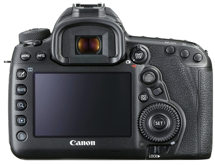 Canon EOS 5D Mark IV rear view 