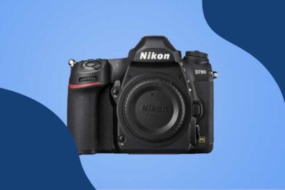 Nikon D780 camera (Best Nikon for low light)image on funky background