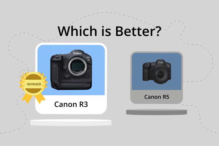 canon r3 vs r5 comparison image