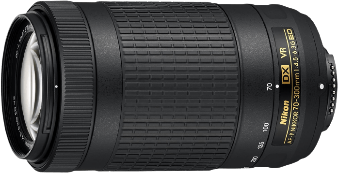 Nikon AF-P DX 70-300mm f/4.5-6.3G ED VR Lens Image
