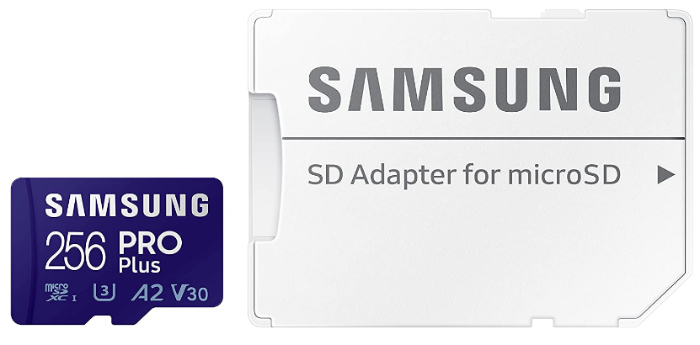 Product photo of MicroSD card