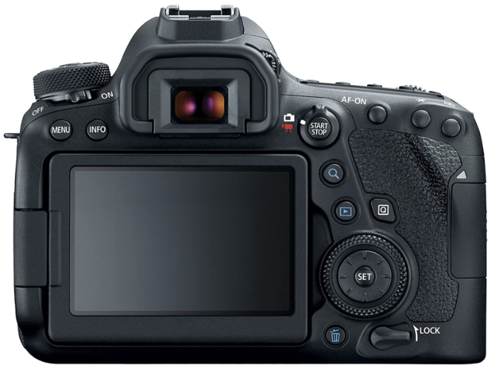 Canon EOS 6D Mark II rear view