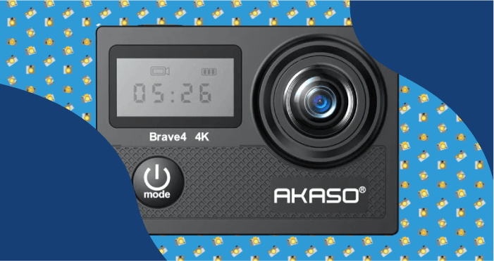 Best Budget Action Cameras - Akaso Brave 4