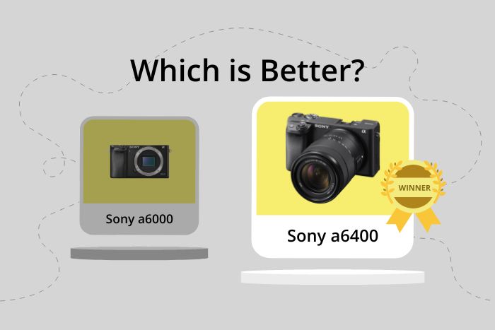 Sony a6000 vs Sony a6400 Comparison image