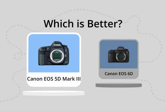 Canon 6D vs 5D Mark III camera comparison images