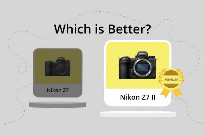Nikon Z7 vs Nikon Z7 II comparison image