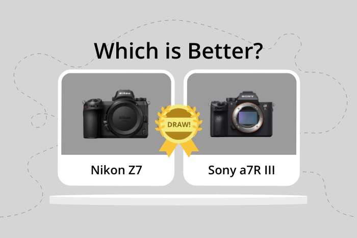 Nikon Z7 vs Sony a7R III comparison