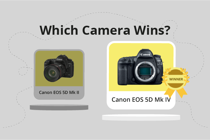 Canon EOS 5D Mark II vs EOS 5D Mark IV Comparison image.