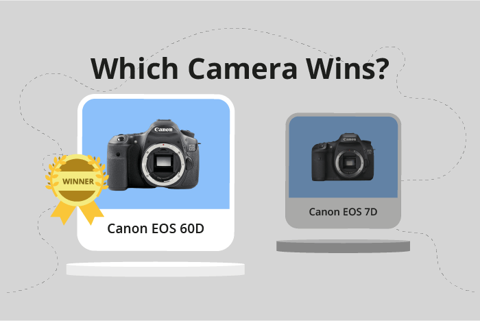 Canon EOS 60D vs EOS 7D Comparison image.