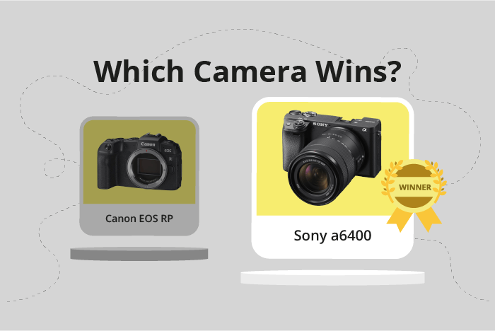 Canon EOS RP vs Sony a6400 Comparison image.
