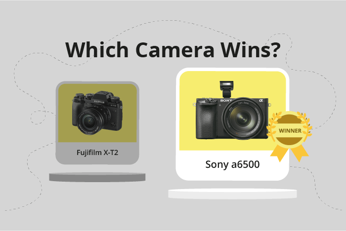 Fujifilm X-T2 vs Sony a6500 Comparison image.