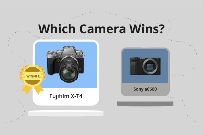 Fujifilm X-T4 vs Sony a6600 Comparison image.