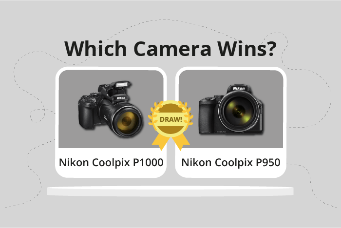 Nikon Coolpix P1000 vs Coolpix P950 Comparison image.