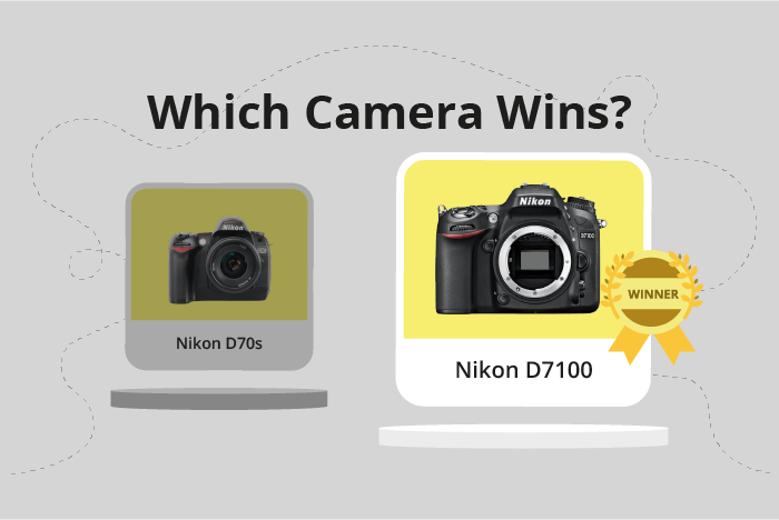 Nikon D70s vs D7100 Comparison image.