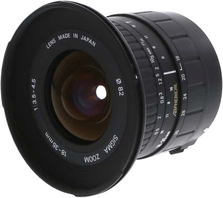 Sigma 18-35mm F/3.5-4.5 Aspherical ZEN for Canon EF